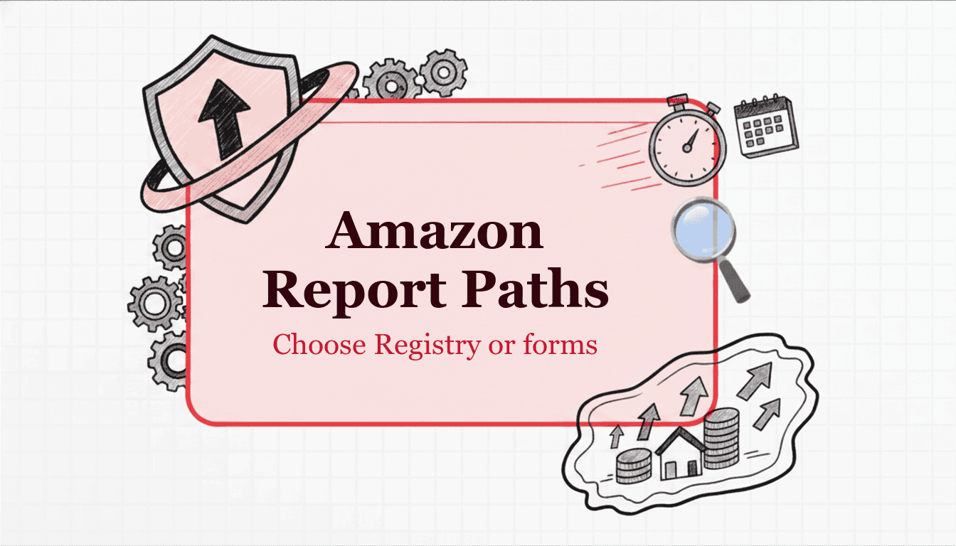 Amazon Report Infringement Form vs Brand Registry