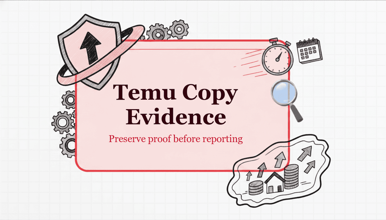 Temu Copycat Listings: Evidence Checklist for Stolen Photos and Art